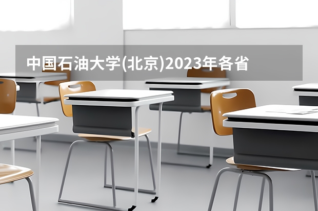 中国石油大学(北京)2023年各省各专业录取线,哪些专业分较高?