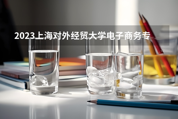 2023上海对外经贸大学电子商务专业分数线是多少 电子商务专业历年分数线总汇