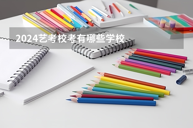 2024艺考校考有哪些学校
