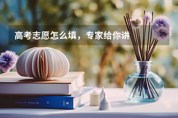 高考志愿怎么填,专家给你讲