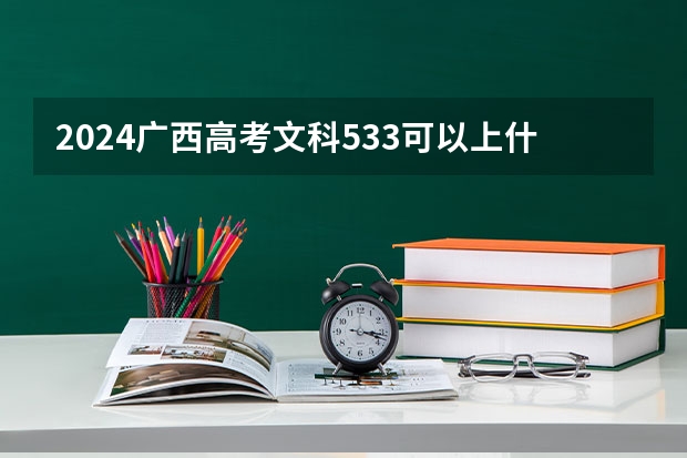 2024广西高考文科533可以上什么大学