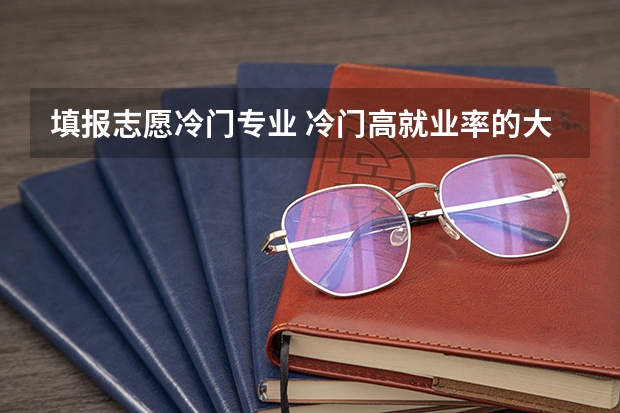 填报志愿冷门专业 冷门高就业率的大学专业