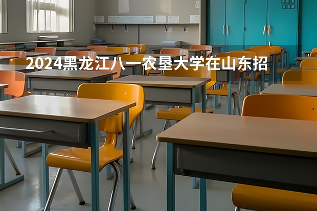 2024黑龙江八一农垦大学在山东招生计划人数