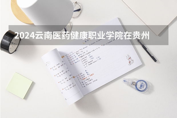 2024云南医药健康职业学院在贵州招生计划人数