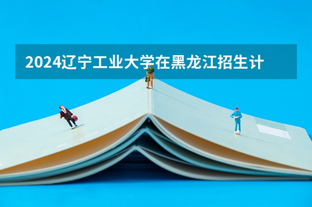 2024辽宁工业大学在黑龙江招生计划人数