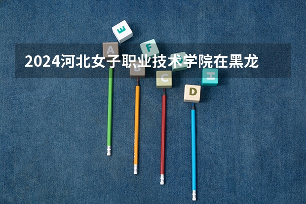 2024河北女子职业技术学院在黑龙江招生计划人数