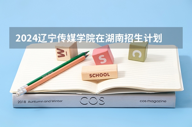 2024辽宁传媒学院在湖南招生计划人数