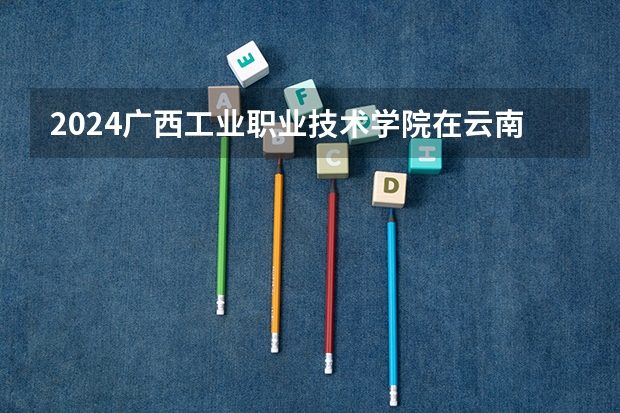 2024广西工业职业技术学院在云南招生计划人数