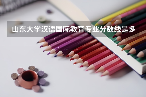 山东大学汉语国际教育专业分数线是多少(近三年分数线汇总)