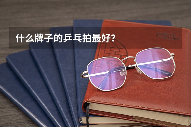 什么牌子的乒乓拍最好？