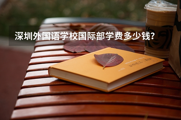 深圳外国语学校国际部学费多少钱?