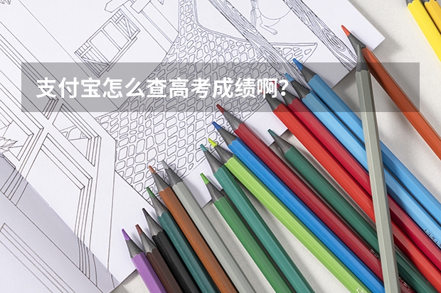 支付宝怎么查高考成绩啊？