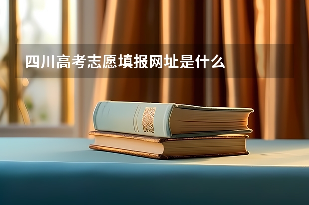 四川高考志愿填报网址是什么
