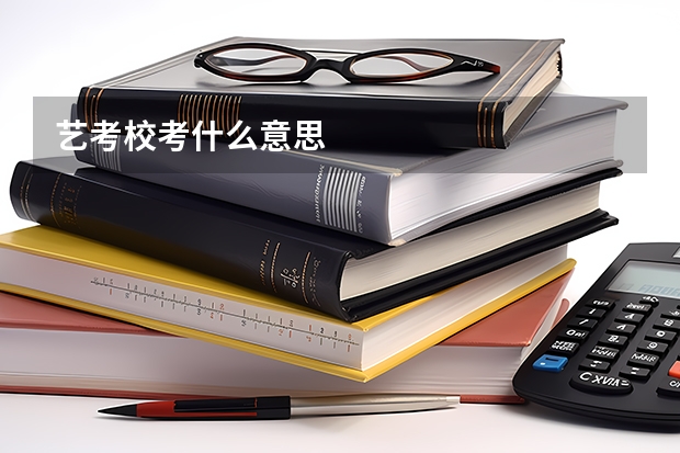 艺考校考什么意思