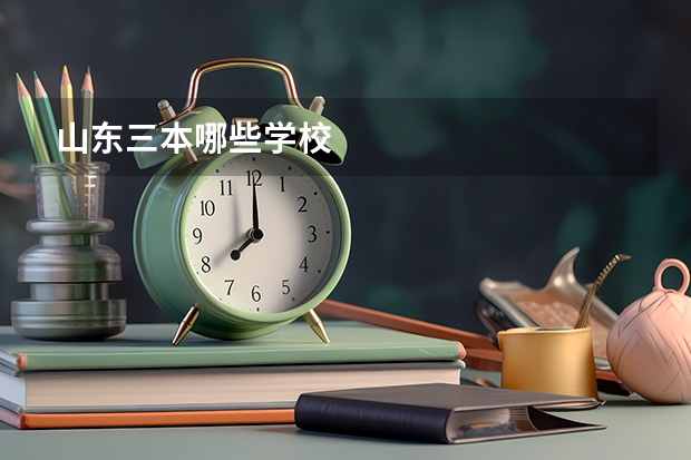 山东三本哪些学校