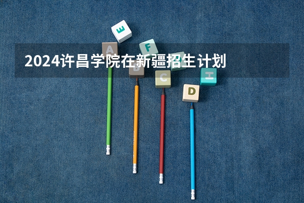 2024许昌学院在新疆招生计划