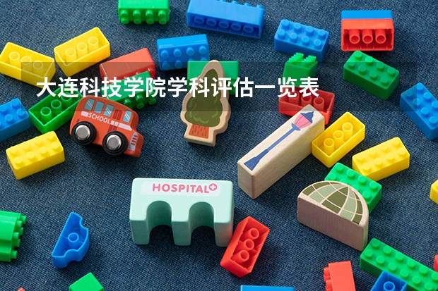大连科技学院学科评估一览表