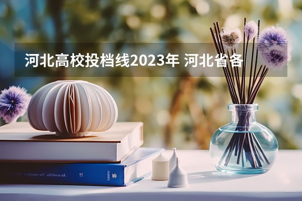 河北高校投档线2023年 河北省各高校投档线2023