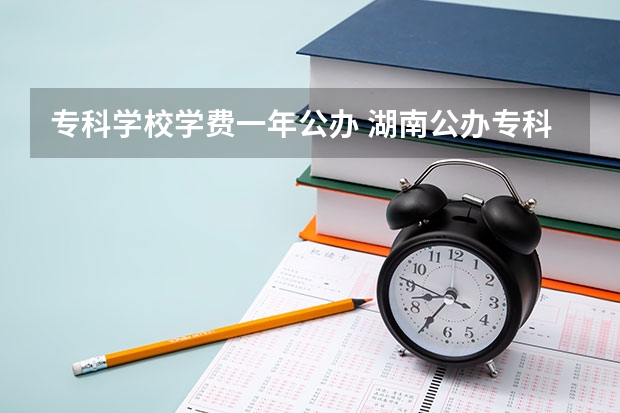 专科学校学费一年公办 湖南公办专科学校学费一般多少