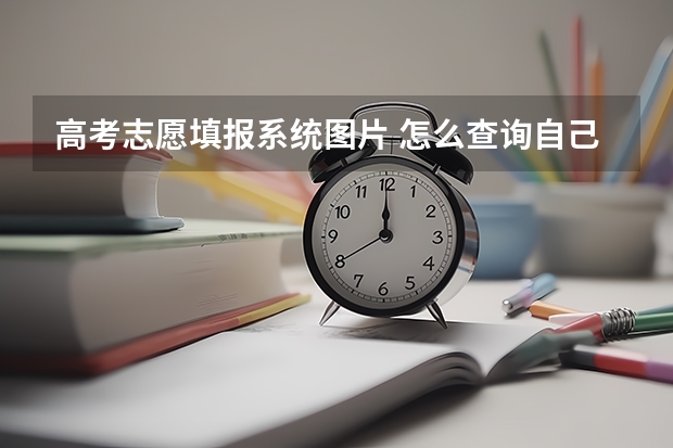 高考志愿填报系统图片 怎么查询自己填的志愿是否已投档？