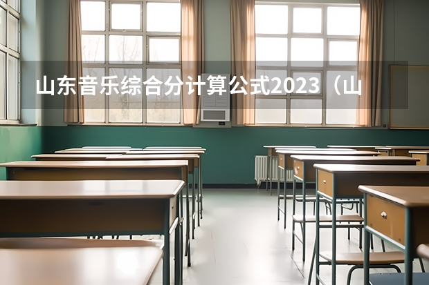 山东音乐综合分计算公式2023（山东师范大学音乐学院招生简章）